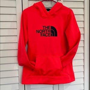 NORTH FACE•Hot Pink Hoodie Sweatshirt•Sz L